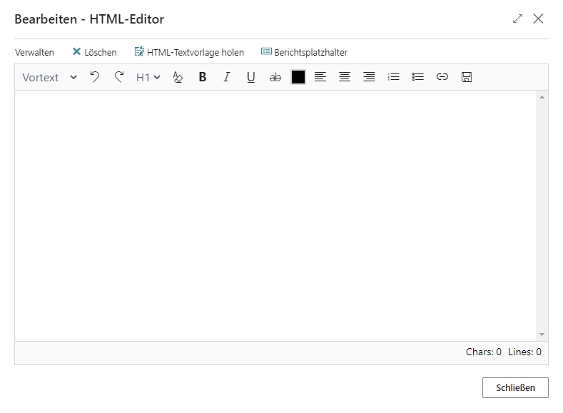 HTML-Editor