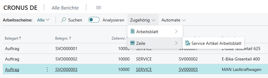 service-item-worksheet