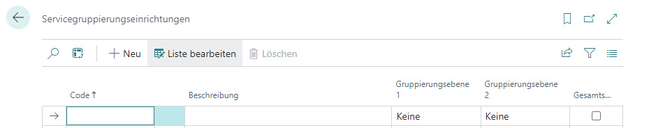 service-grouping-setup-page