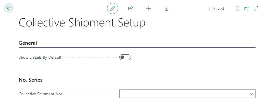 Setup Beyond CollectiveShipments