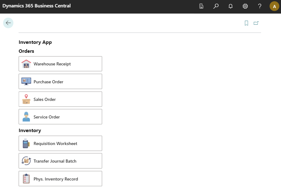 User Interface of Beyond InventoryApp