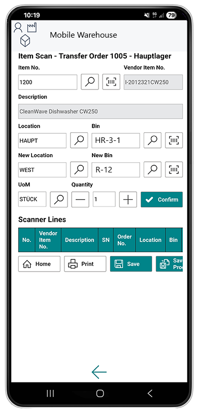 added-item-to-transfer-order