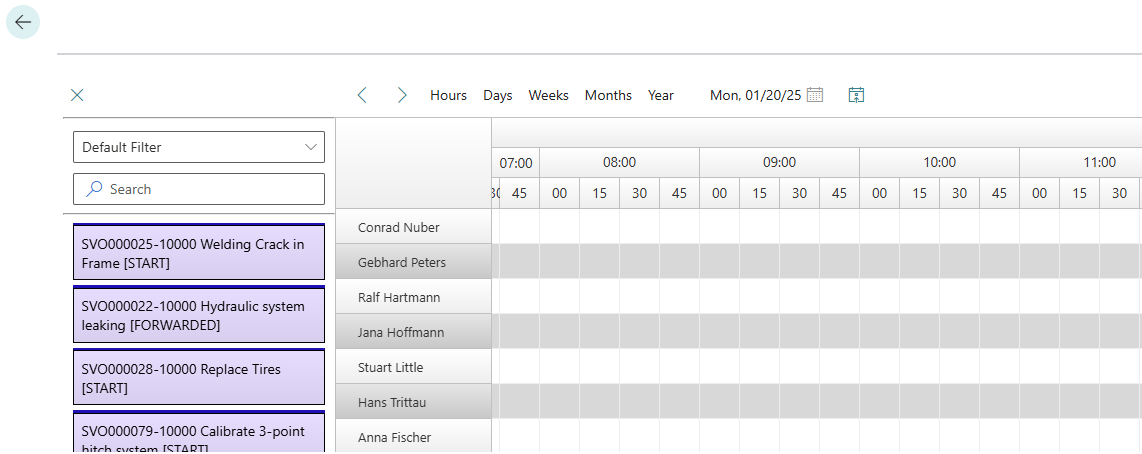 service-scheduler-empty