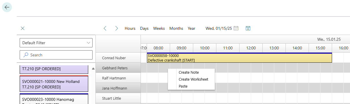 Paste copied worksheet