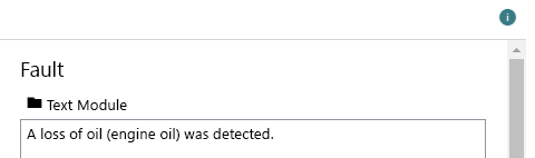 Fault Text