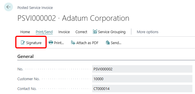 capture-signature-for-posted-service-invoice