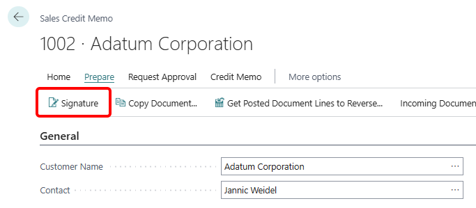 capture-signature-for-sales-credit-memo