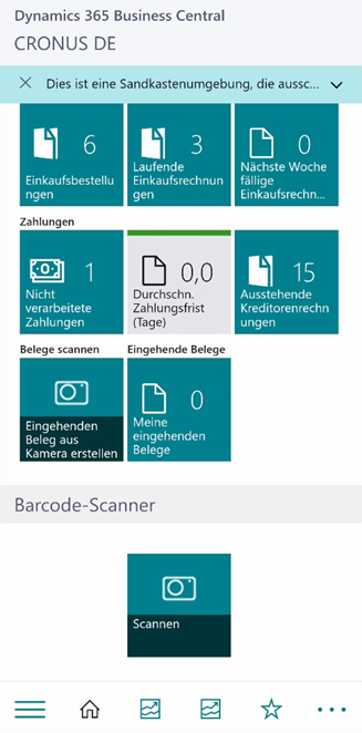 Business Central-App