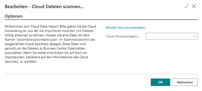 Cloud-Dateien scannen