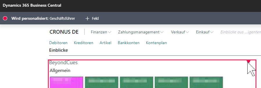 personalize-rolecenter