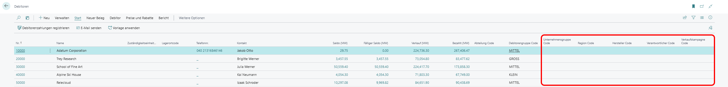 shortcut-dimensions-on-customer-list
