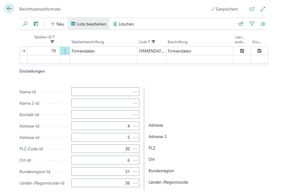 report-adress-format