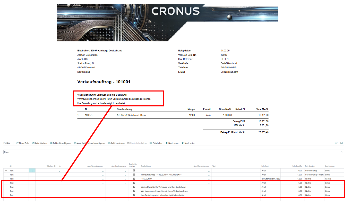 added-text-to-report