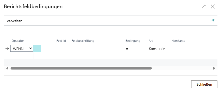 report-field-conditions