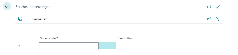 Berichtsübersetzungen