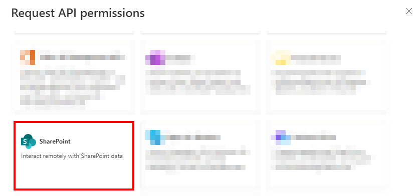 microsoft-azure-add-api-permission-sharepoint