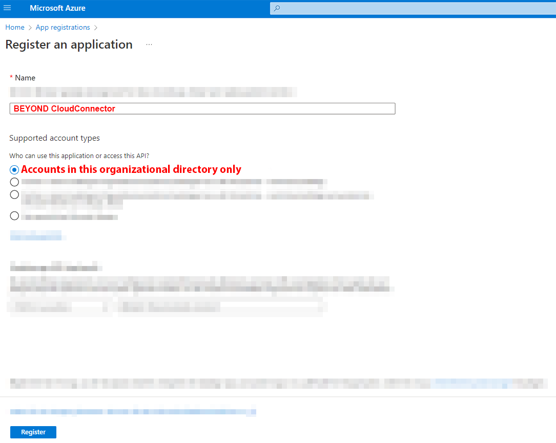 microsoft-azure-new-app-registration