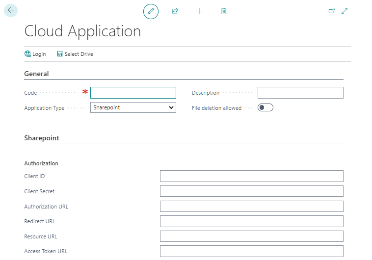 Connect Sharepoint in Business Central