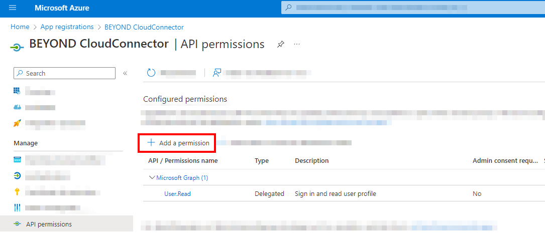 Add a new Permission