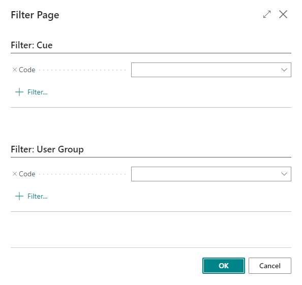 Assign Cue for User Group