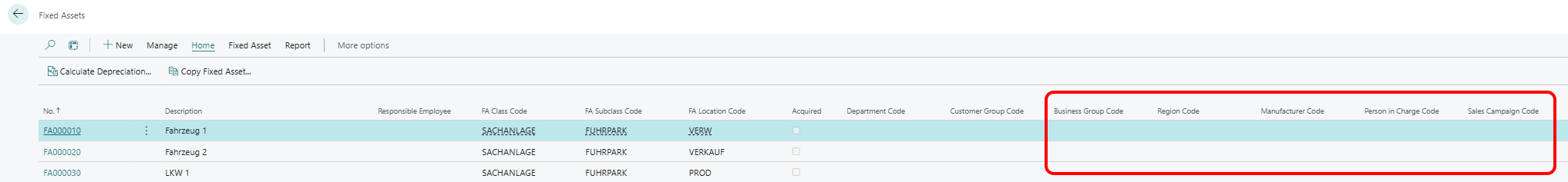 shortcut-dimensions-on-fixed-asset-list