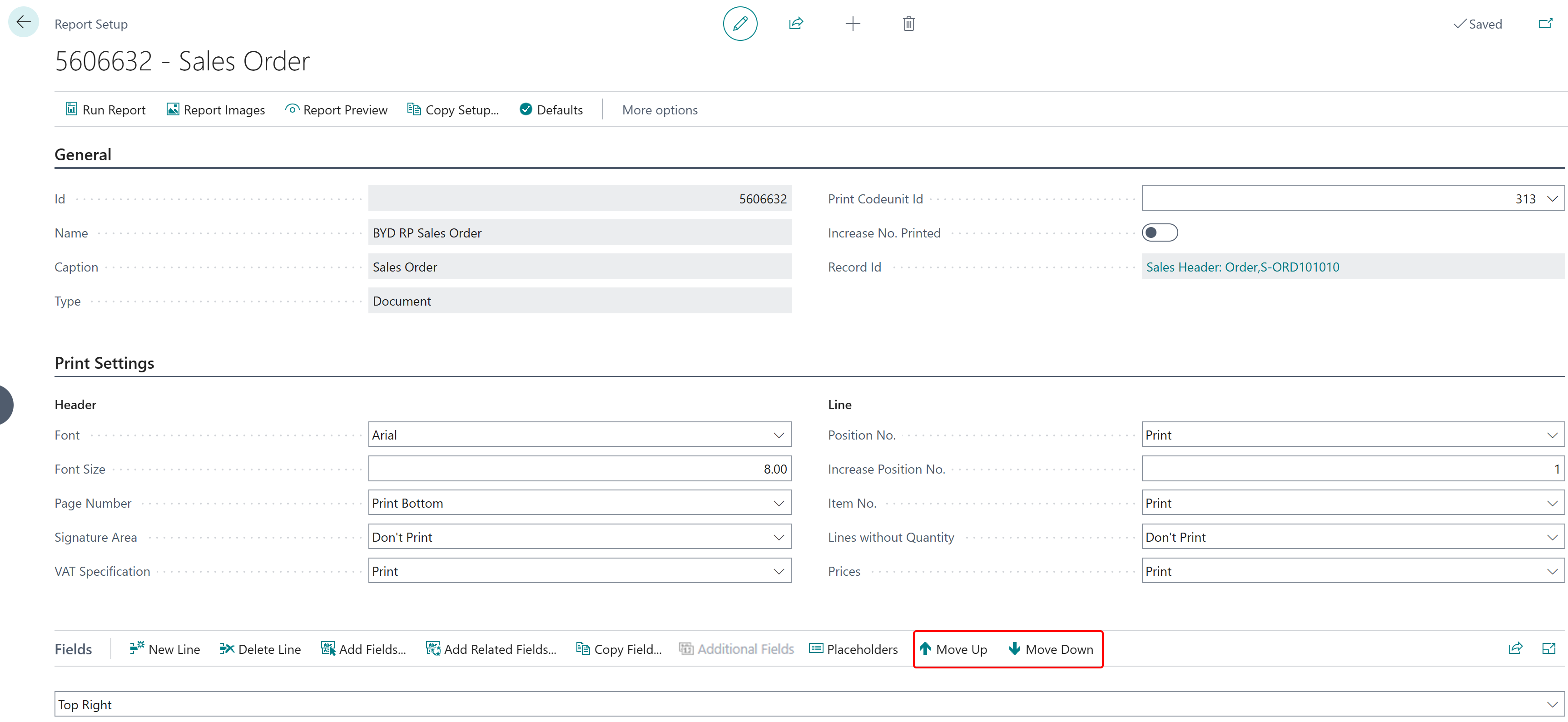 Move Field in Report | DOCS by BEYONDIT