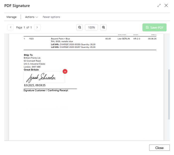 sales-shipment-signed