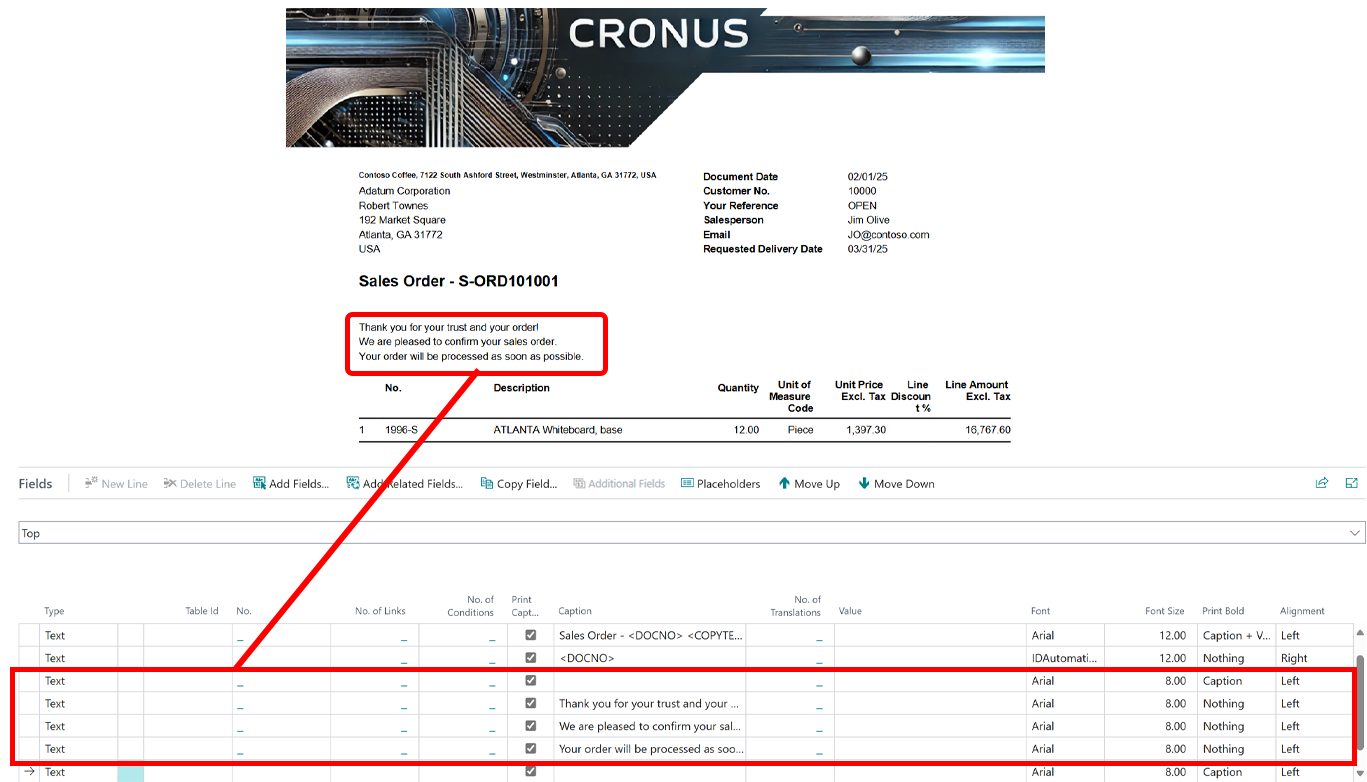 added-text-to-report