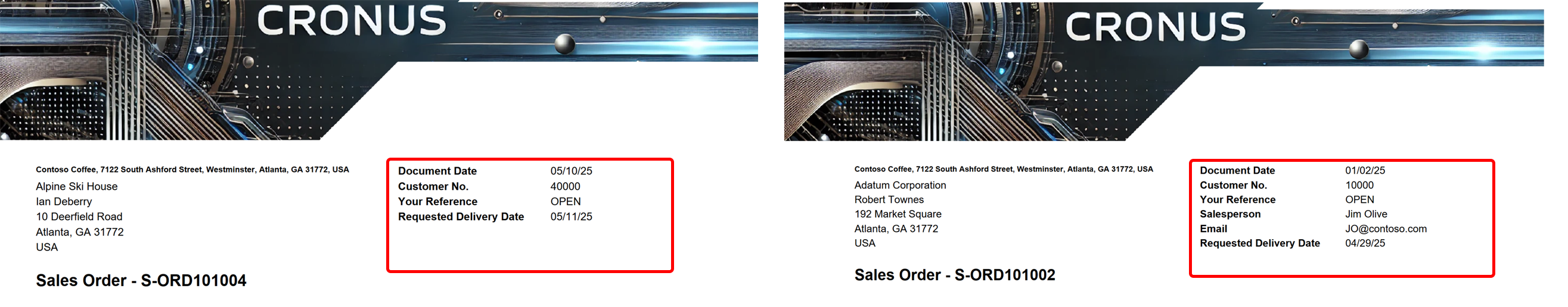 Fields with Conditions in Reports