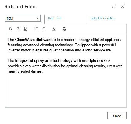 rich-text-for-item