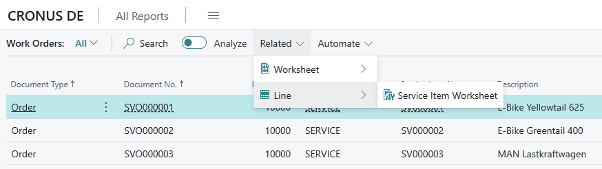 service-item-worksheet