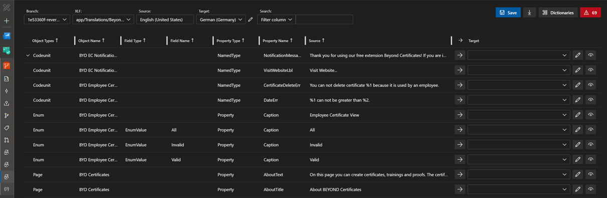 Filter for specific lines